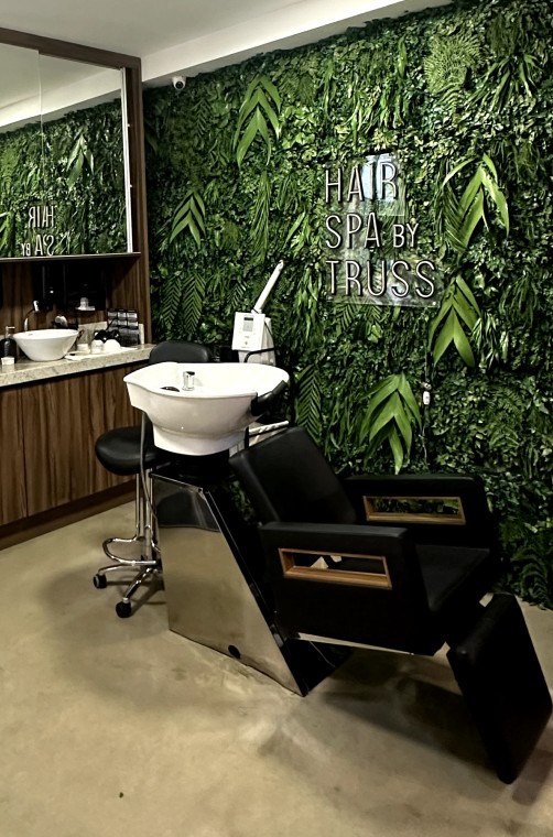 Hair Spa by Truss - ambiente de tratamento capilar Ge Gomes Medianeira